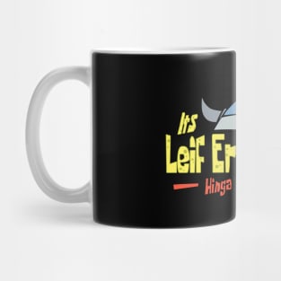 Spongebob Squarepants Happy Leif Erikson Day Mug